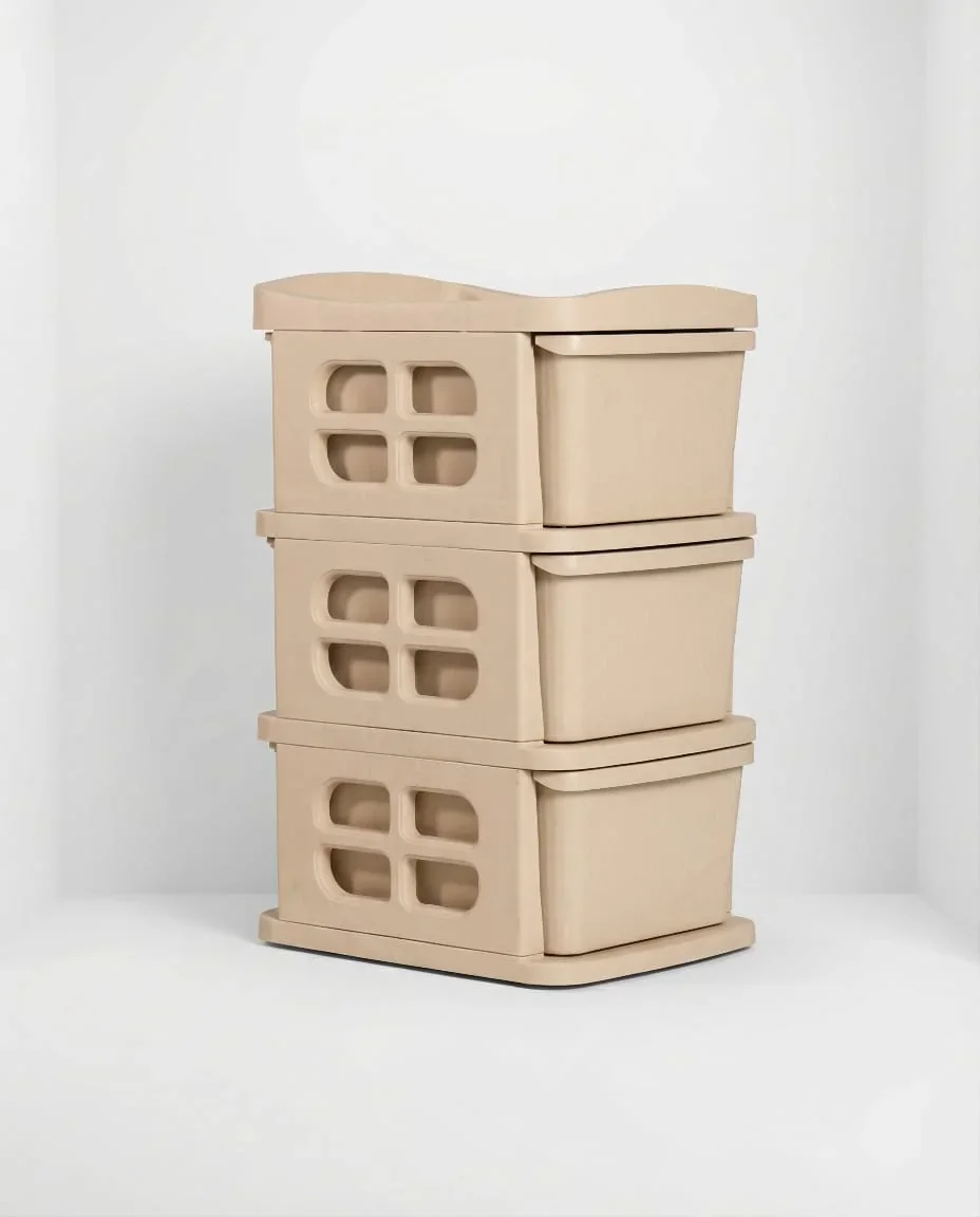 Al-Reem mesh drawer set, 3 tiers